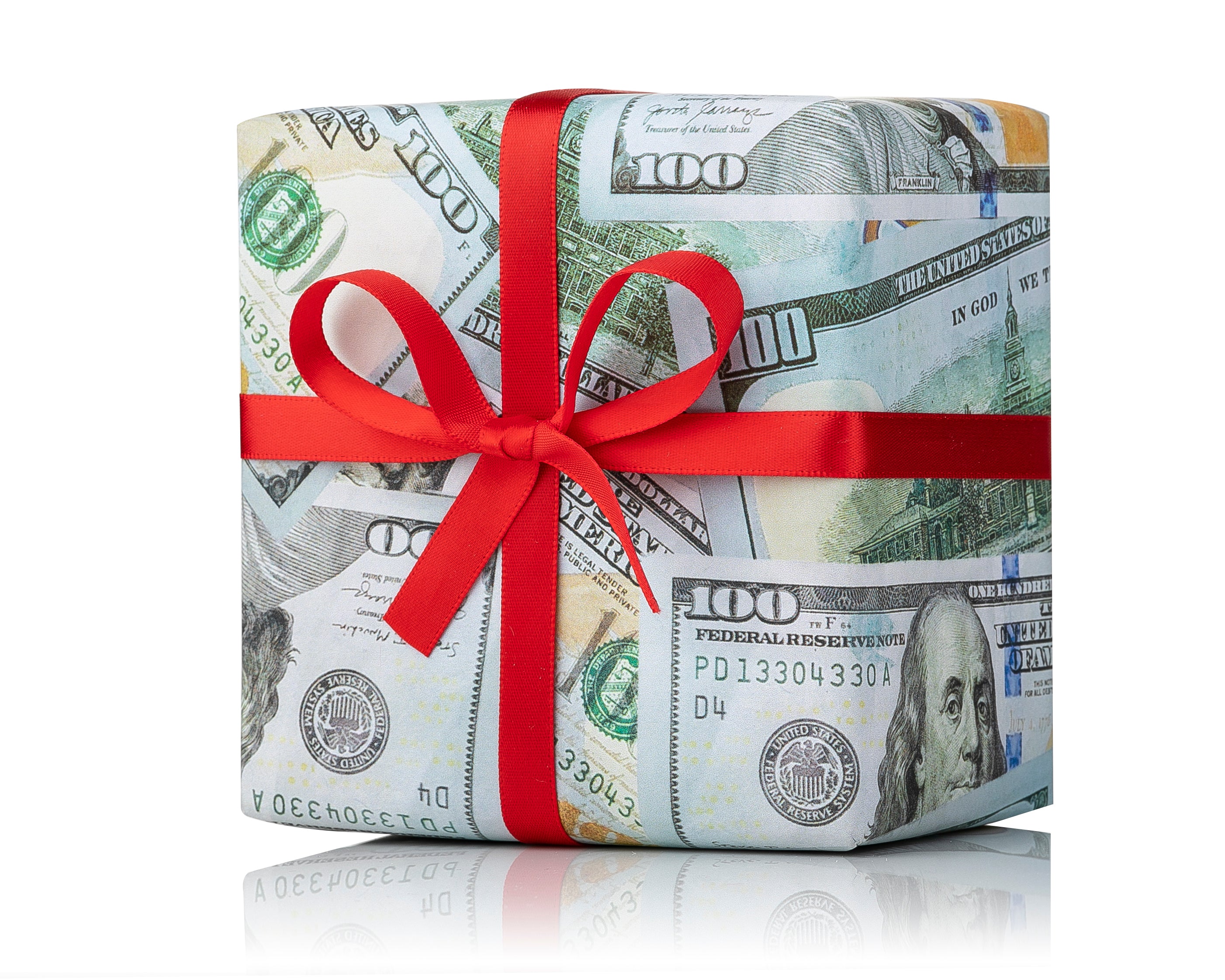 gift wrapped cologne or parfum